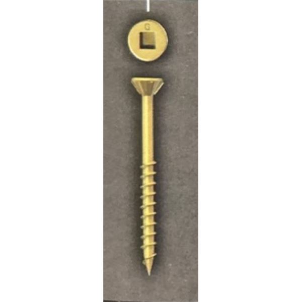 Grabber 8 x 1-1/2-Inch Wood to Wood Screws with Coarse Thread Qty 5000