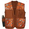 Image 1 : Bassdash Fishing & Hunting Tackle Vest with Camouflage Design Size Large