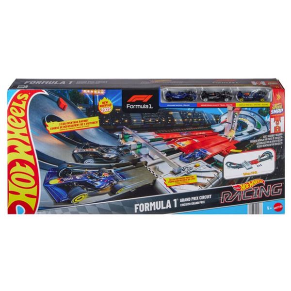 Hot Wheels Formula 1 Grand Prix Circuit Racing Track Set