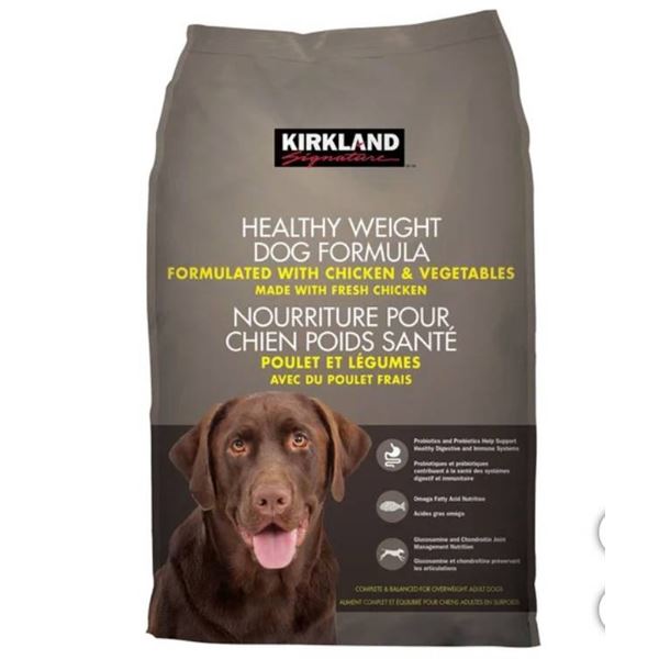 Kirkland Signature – Healthy Weight Dog Food, 18.14 kg (40 lb.)