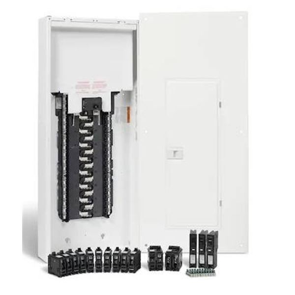 Schneider Electric Electrical Panel with Breakers 100A 16 Spaces 32 Circuits