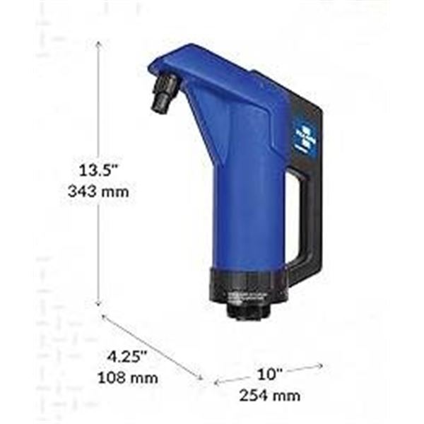 Fill-Rite DEF FRHP32V Hand Pump Kit with 3/4 inch Hook Spout and Accessories