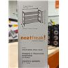 Image 3 : Neatfreak 3-Tier Stackable Shoe Rack with Metal Frame and Plastic Shelves