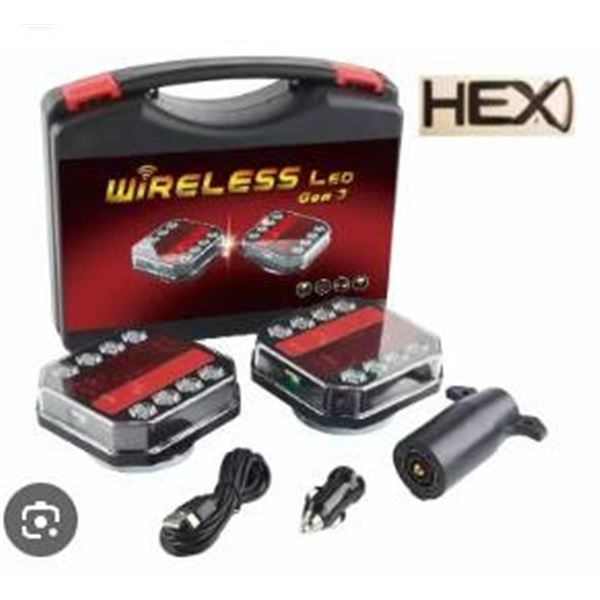 Wireless LED Gen 3 Signal Lights with 12V/24V Input and 2.4GHz Connectivity