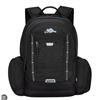 Image 1 : Roots Backpack in Black With Adjustable Straps and Multiple Pockets