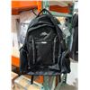 Image 2 : Roots Backpack in Black With Adjustable Straps and Multiple Pockets