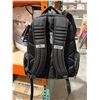 Image 4 : Roots Backpack in Black With Adjustable Straps and Multiple Pockets
