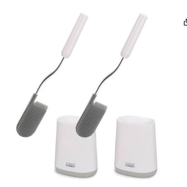 Joseph Joseph Flex Lite Toilet Brush with Holder Set