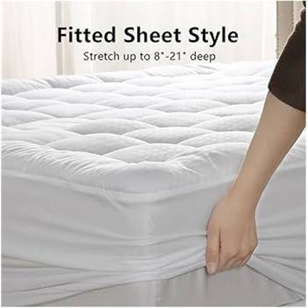 Bamboo Mattress Topper by Betenwel, Queen, 60×80+18, Made in China