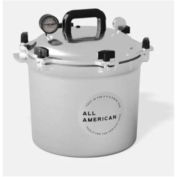 All American Model 921 Heavy Cast Aluminum Pressure Cooker/Caner