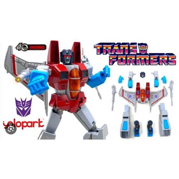 Transformers AMK Pro Series Starscream 19 CM Model Kit by Yolopark