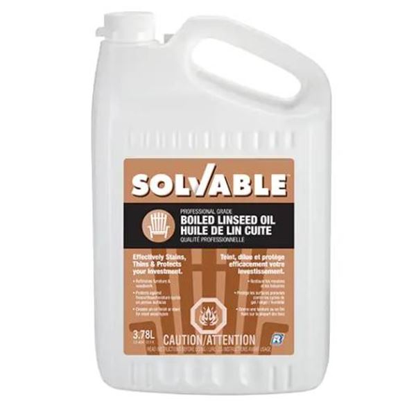Solvable Boiled Linseed Oil 2 x 3.78L Containers