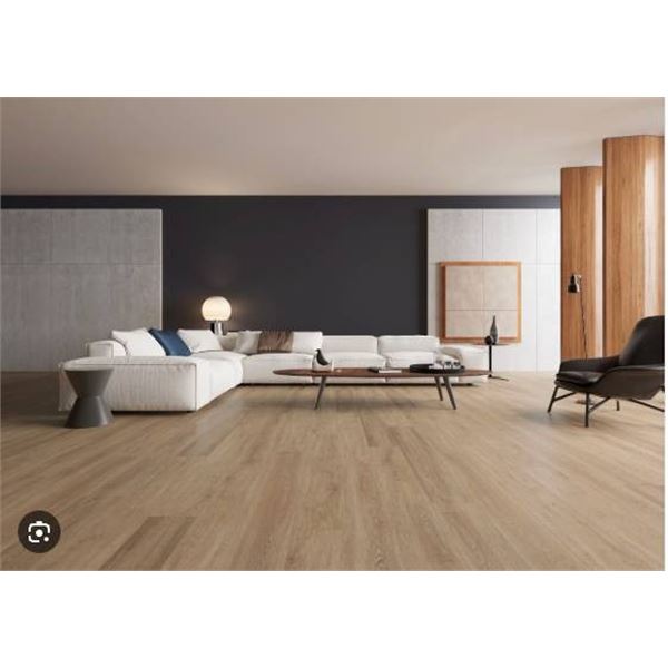 Lot of 10 Boxes – Luxura SPC Rigid Core Luxury Vinyl Flooring – Canadian Oak, 1.83