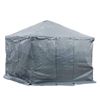 Image 1 : Gray Gzebo Winter Cover – Size Unknown