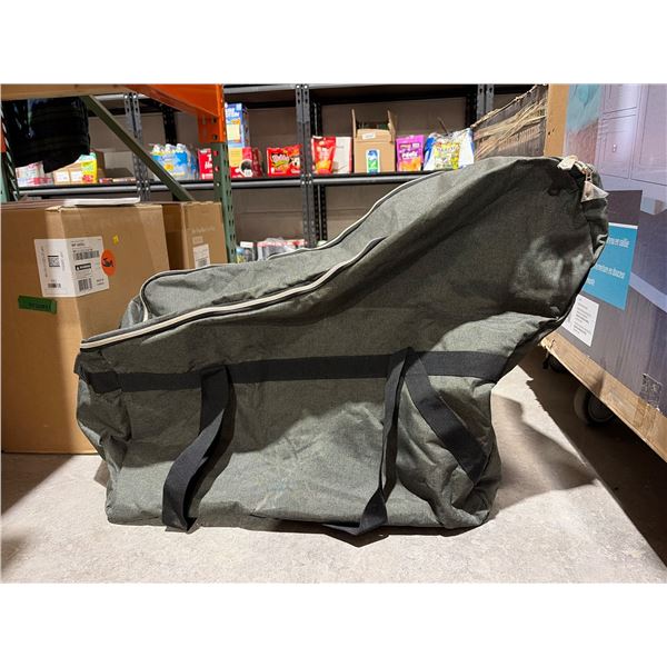 Green Soft-Sided Carseat Travel Bag