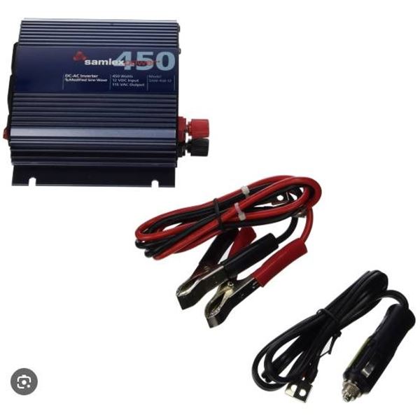 Lot of 2 Samlex America Power Inverters 450 Watts