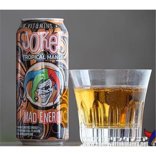 Joker Tropical Mango Mad Energy Drink 12x473ml