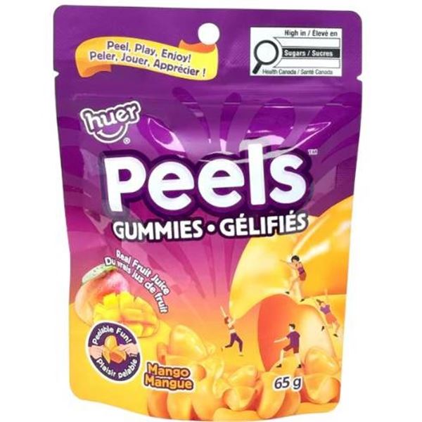 Huer Peels Gummies Mango Flavor 15 x 65g Units
