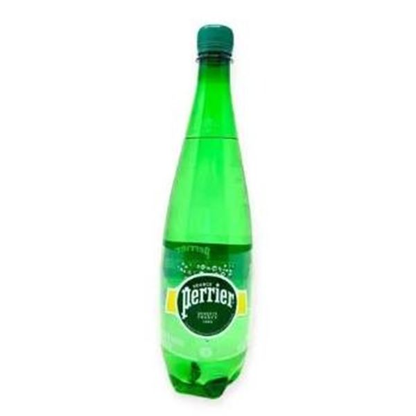 Perrier Carbonated Natural Spring Water 6 Bottles, 1L Each
