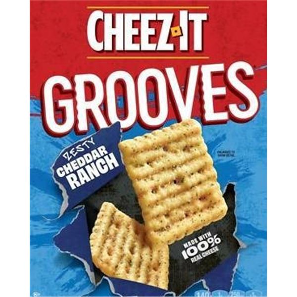 Two Cases of Cheez-It Snacks with 6 Bags of 92 g Each