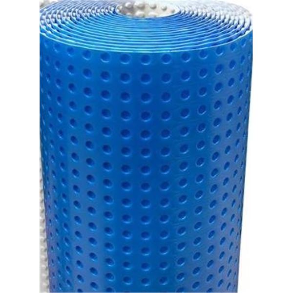 Blue Flooring Underlayment Roll, 4mm Dimple Height, 100 sq ft