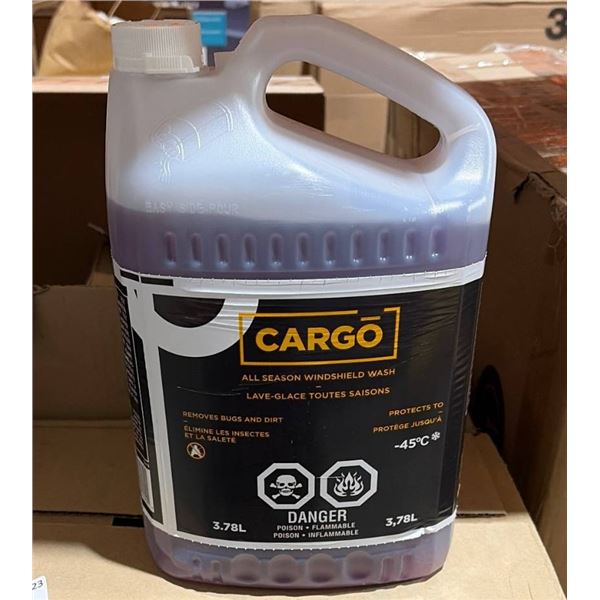 Lot of 4 x 3.78L Cargo All Season Windshield Wash 3.78L -45C