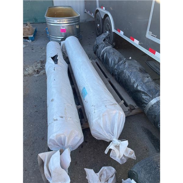 Pallet Lot of 3 Assorted Size HiTec Silage Rolls