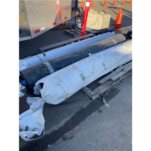 Pallet Lot of 3 Assorted Size HiTec Silage Rolls