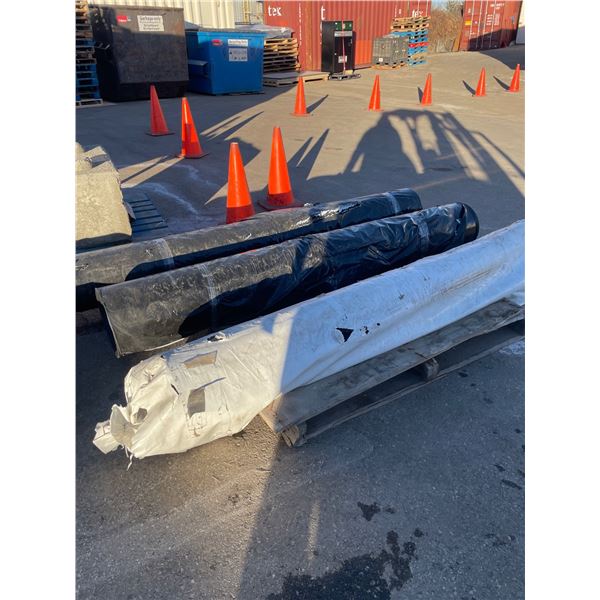Pallet Lot of 3 Assorted Size HiTec Silage Rolls
