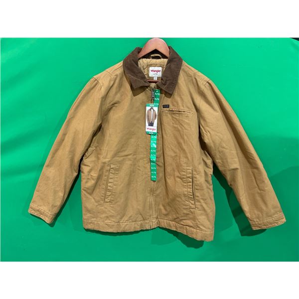 Wrangler Men’s Jacket with Corduroy Collar, Size XL