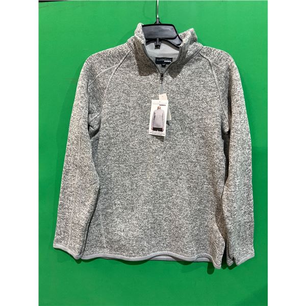 Sunice Women’s Stormpack 1/4 Zip Fleece Top – Gray – Small