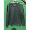 Image 1 : Hunter Green Sweatshirt with Embossed Logo, Size M/M