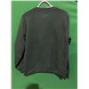 Image 3 : Hunter Green Sweatshirt with Embossed Logo, Size M/M