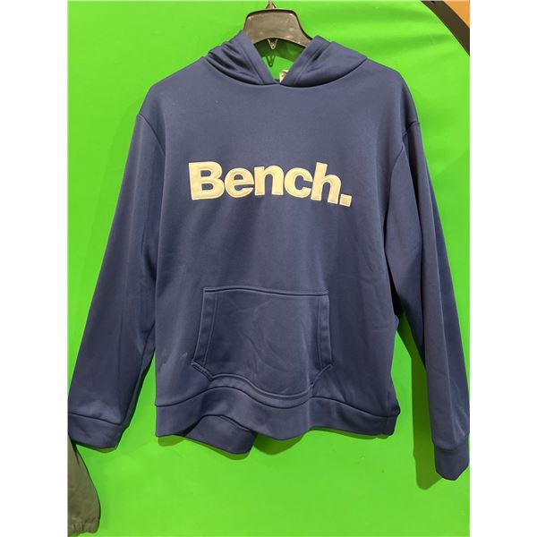 Bench Blue Hoodie Sweatshirt Size XXL/L/TTG With Kangaroo Pocket