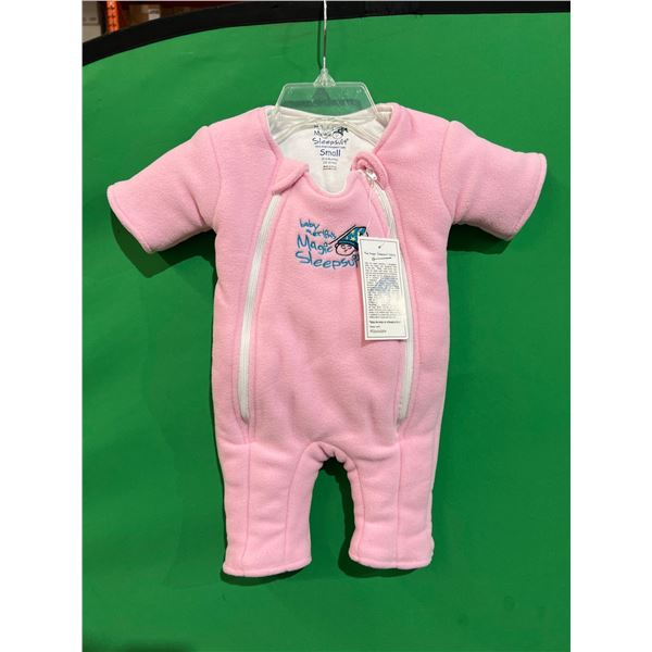 Baby Merlin’s Magic Sleepsuit in  Pink 3-6 Months