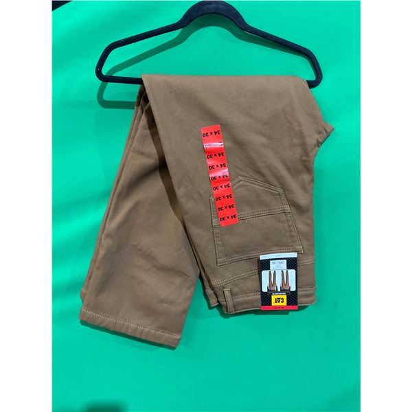 CAT 34×30 Fleece Lined Canvas Pants