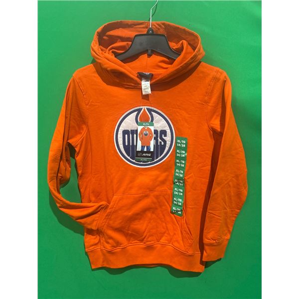 Edmonton Oilers NHL Youth Hoodie, Size XL (Youth Large)