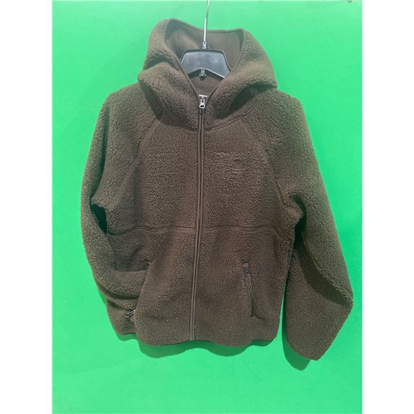 Sierra Designs S/P Fleece Jacket With Hood in Brown