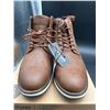 Image 4 : Steve Madden Men’s Devant Ankle Boots, Size 11  Brown