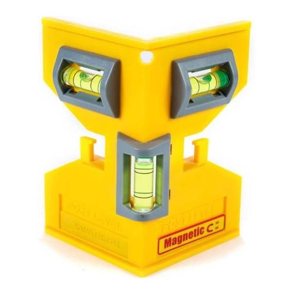 Swanson Magnetic Post Level with Horizontal and Vertical Vials