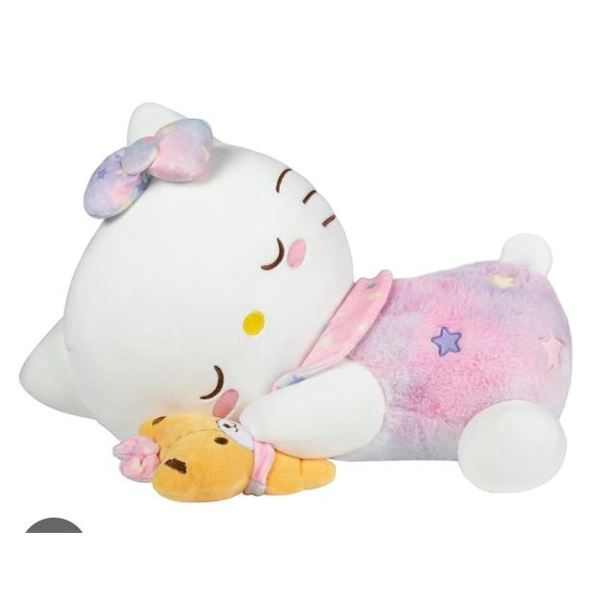 Hello Kitty Toy Sleeping Plush With Bestie Accessory