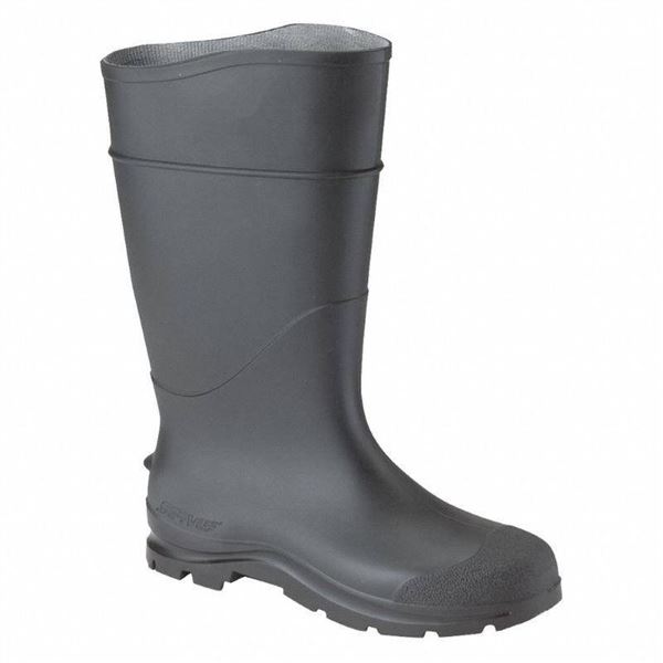 Servus Rubber Boots with Steel Toe, Made in USA, Size 4