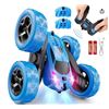 Image 1 : Qunreda Remote Control 4WD Stunt Car with 2.4GHz Radio System and LED Lights