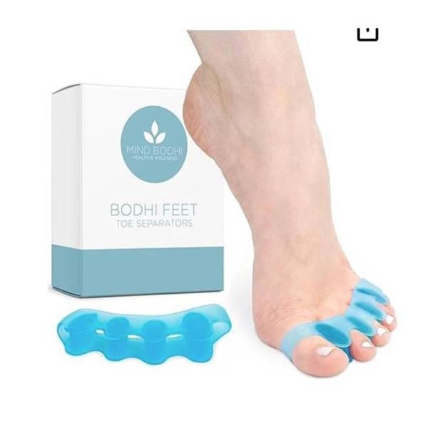 Lot of 2 Mind Bodhi Toe Separators, Universal Size, Blue