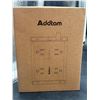 Image 2 : Surge Protector Power Bar, Addtam 5 ft Flat Plug Extension Cord