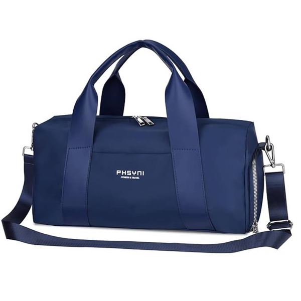 Small Gym Bag for Women & Kids,Sports Bag Compartment & Waterproof Pocket,16″ Small Size,Na