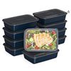Image 1 : Bentgo Prep 1-Compartment Container 20-Piece Set for Meal Prep