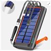 Image 1 : Solar Power Bank with 61200mAh Capacity and USB Compatibility