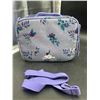 Image 3 : Roots Floral Pattern Insulated Bag with Shoulder Strap