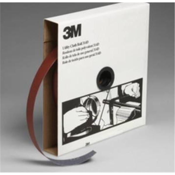 3M Utility Cloth Roll 314D P180, 25.4mm x 45.7m